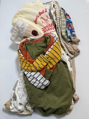 Carters Cloud Island Baby Boy 0-6M Bundle 13 Pcs. GREAT CONDITION Baby Shower